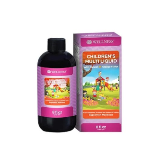 Wellness Children's Multi Liquid 8 Oz Wellness Children's Multi Liquid 8 Oz