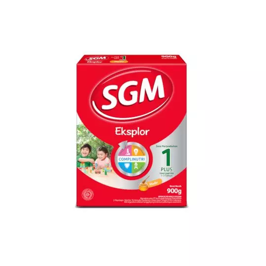 SGM EKSPLOR 1 PLUS COMPLINUTRI MADU SUSU PERTUMBUHAN BUBUK 900 GR SGM EKSPLOR 1 PLUS COMPLINUTRI MADU SUSU PERTUMBUHAN BUBUK 900 GR