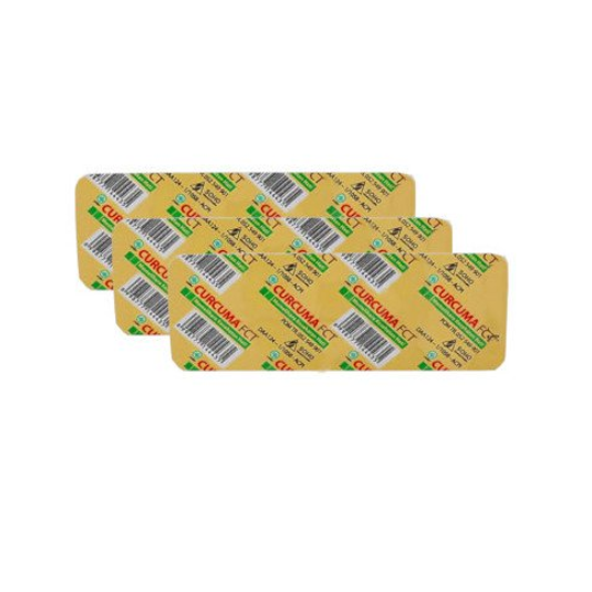 Curcuma FCT 3 Strip (10 Tablet/Strip) - Hemat Borongan Curcuma FCT 3 Strip (10 Tablet/Strip) - Hemat Borongan