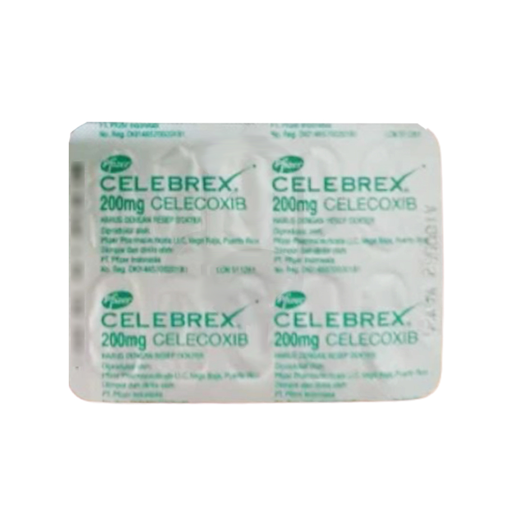 Celebrex 200 mg 10 Kapsul Celebrex 200 mg 10 Kapsul