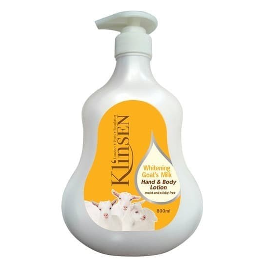 Klinsen Hand & Body Lotion Whitening 800 ml Klinsen Hand & Body Lotion Whitening 800 ml