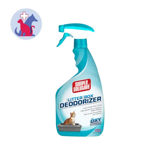 Simple Solution Litter Box Deodorizer 945 ml (32 Oz)