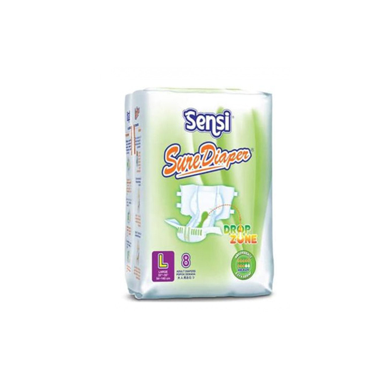 SENSI SURE DIAPER L 8 PIECES SENSI SURE DIAPER L 8 PIECES