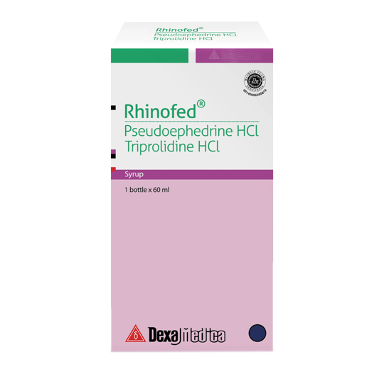 Rhinofed Sirup 60 ml Rhinofed Sirup 60 ml