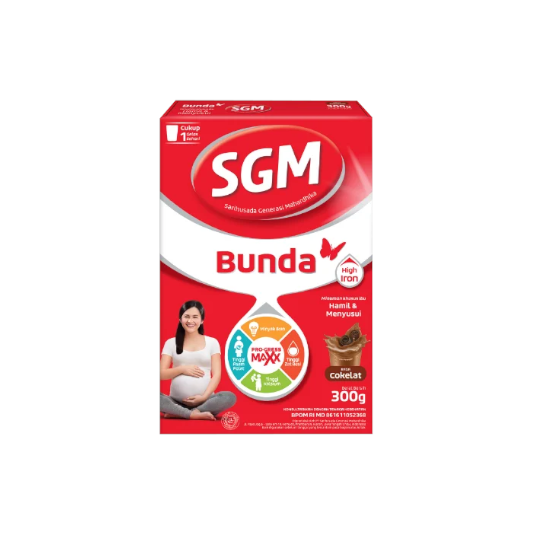 SGM Bunda Complinutri Coklat Susu Bubuk Khusus Ibu Hamil & Menyusui 300 g SGM Bunda Complinutri Coklat Susu Bubuk Khusus Ibu Hamil & Menyusui 300 g