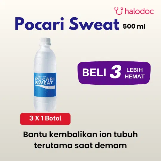 Pocari Sweat 500 ml 3 Botol - Hemat Borongan - Gambar 1