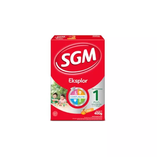 SGM EKSPLOR 1 PLUS COMPLINUTRI MADU SUSU PERTUMBUHAN BUBUK 400 GR SGM EKSPLOR 1 PLUS COMPLINUTRI MADU SUSU PERTUMBUHAN BUBUK 400 GR