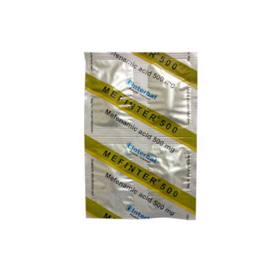 Mefinter 500 mg 4 Tablet - Kegunaan, Efek Samping, Dosis dan Aturan