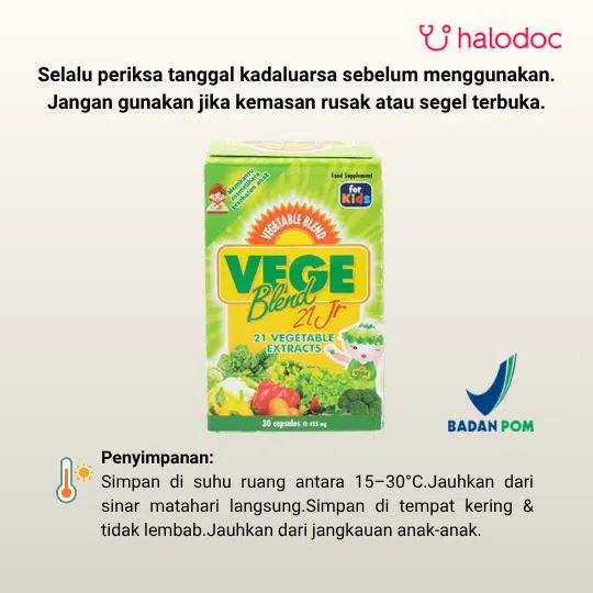 Vegeblend 21 JR 30 Kapsul - Gambar 5
