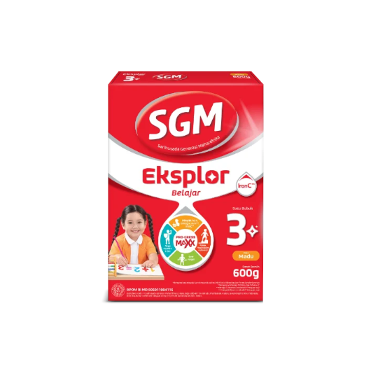 SGM Eksplor 3 Plus Complinutri Madu Susu Bubuk 600 g SGM Eksplor 3 Plus Complinutri Madu Susu Bubuk 600 g