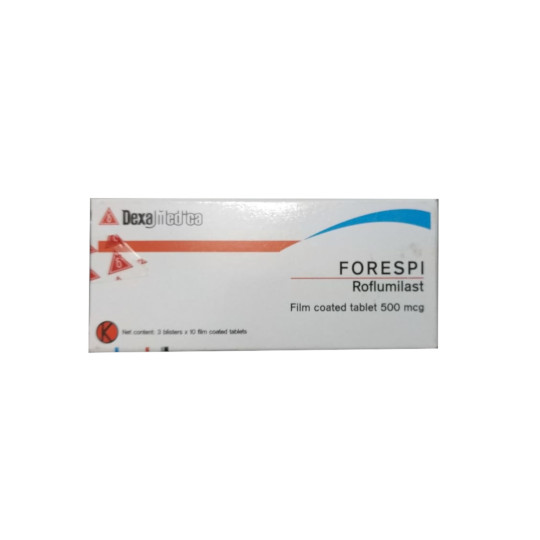 Forespi 500 mcg 10 Tablet Forespi 500 mcg 10 Tablet