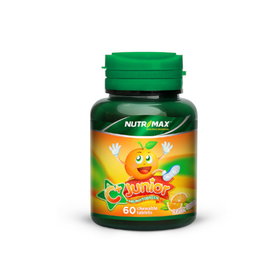NUTRIMAX C PLUS JUNIOR WITH PHYTOGREEN 60 TABLET KUNYAH NUTRIMAX C PLUS JUNIOR WITH PHYTOGREEN 60 TABLET KUNYAH
