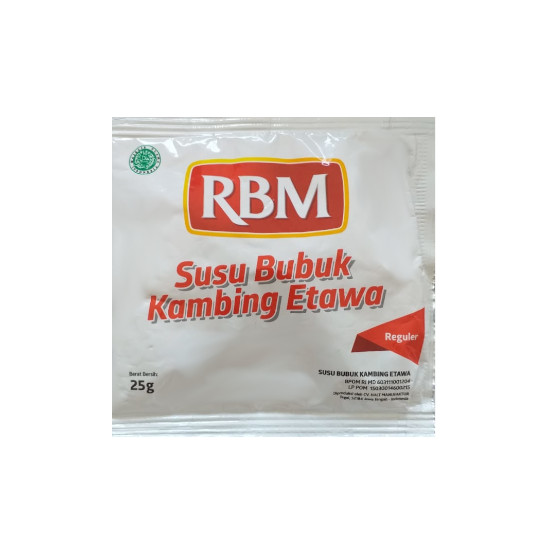 RBM GOAT MILK 10 SACHET RBM GOAT MILK 10 SACHET