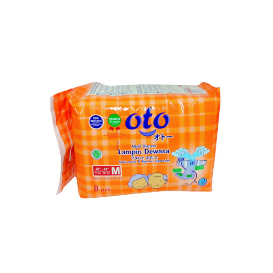 OTO ADULT DIAPERS M 8 PIECES OTO ADULT DIAPERS M 8 PIECES
