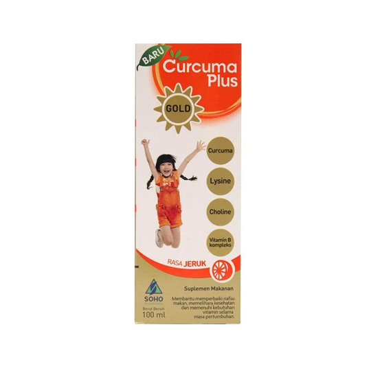 Curcuma Plus Gold Jeruk 100 ml Curcuma Plus Gold Jeruk 100 ml
