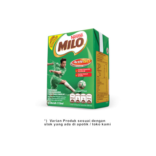 Milo Activ-Go UHT 115 ml Milo Activ-Go UHT 115 ml