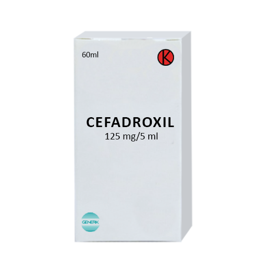 Cefadroxil 125 mg/5 ml Sirup Kering 60 ml Cefadroxil 125 mg/5 ml Sirup Kering 60 ml