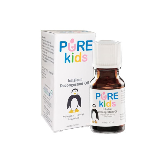 PURE KIDS INHALANT DECONGESTANT OIL 10 ML PURE KIDS INHALANT DECONGESTANT OIL 10 ML