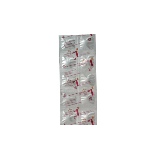 Histrine 10 mg 10 Tablet Histrine 10 mg 10 Tablet