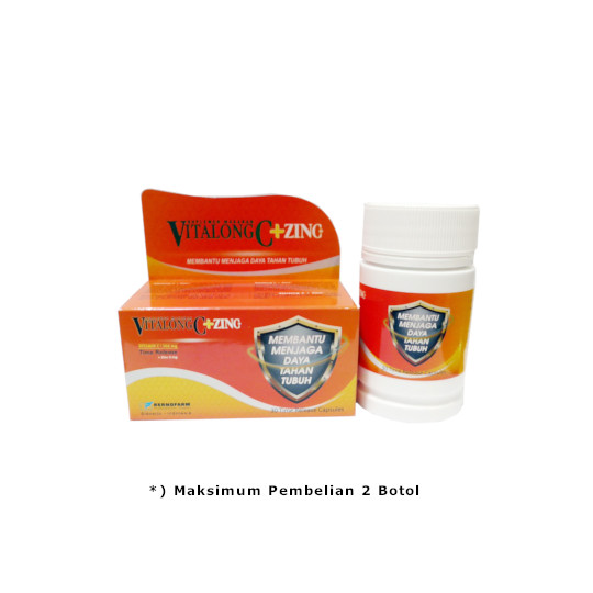 VITALONG C + ZINC 30 KAPSUL VITALONG C + ZINC 30 KAPSUL