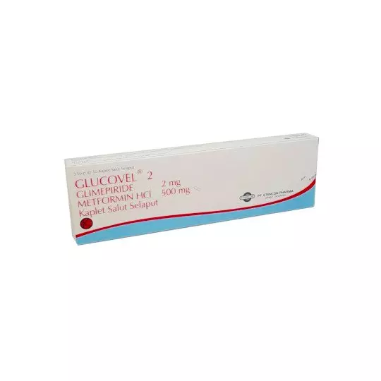 GLUCOVEL 2 10 KAPLET GLUCOVEL 2 10 KAPLET