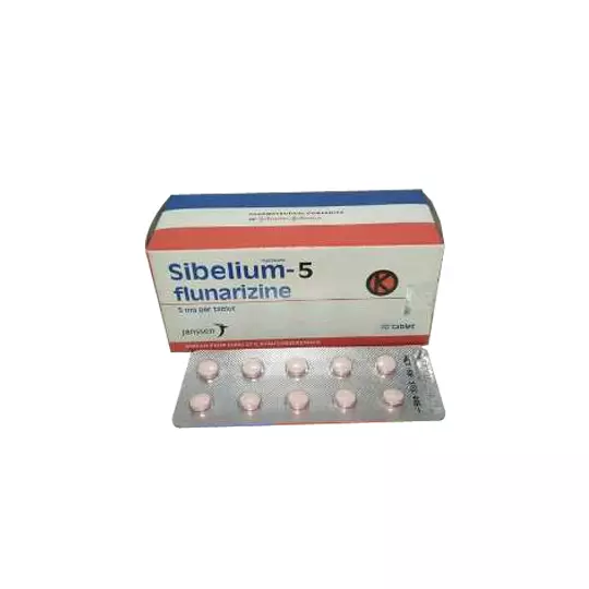 SIBELIUM 5 MG 10 TABLET SIBELIUM 5 MG 10 TABLET