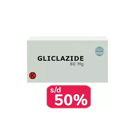 GLICLAZIDE 80 MG 30 TABLET - OBAT RUTIN GLICLAZIDE 80 MG 30 TABLET - OBAT RUTIN