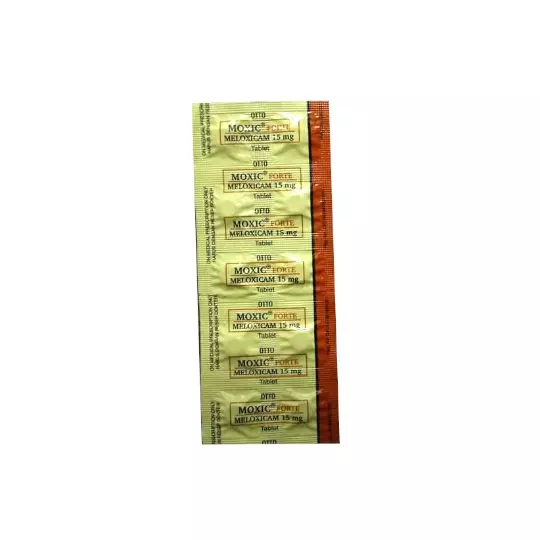 MOXIC FORTE 15 MG TABLET MOXIC FORTE 15 MG TABLET