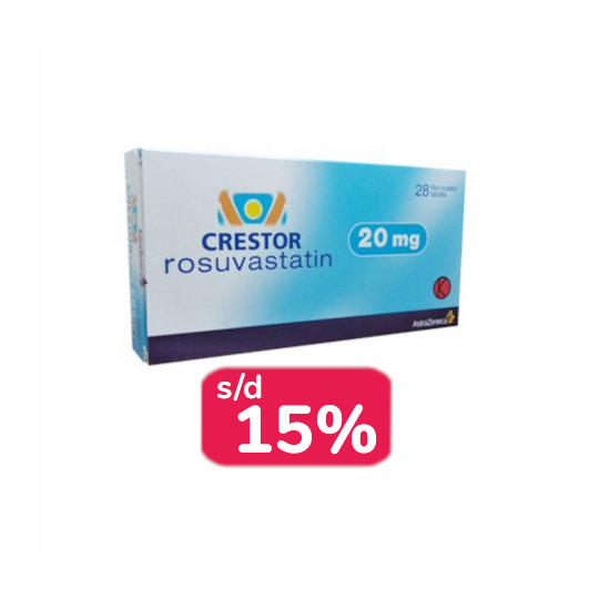 CRESTOR 20 MG 30 TABLET - OBAT RUTIN CRESTOR 20 MG 30 TABLET - OBAT RUTIN