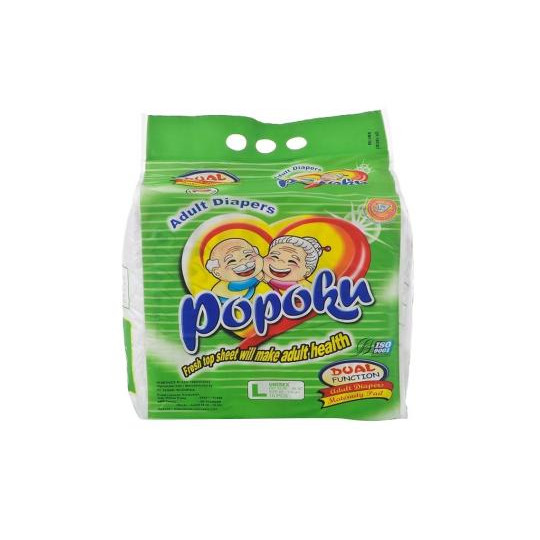 Popoku Adult Diapers L 10 Pieces Popoku Adult Diapers L 10 Pieces