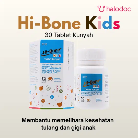 Hi-Bone Kids 30 Tablet Kunyah - Gambar 1