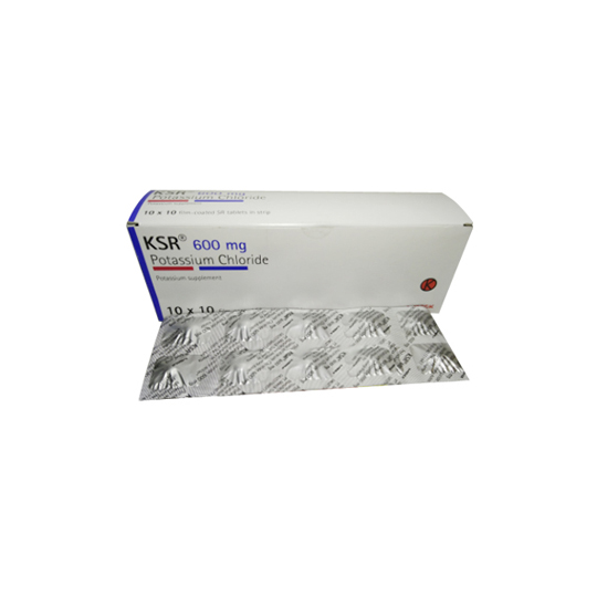 KSR TABLET 600 MG 10 TABLET KSR TABLET 600 MG 10 TABLET