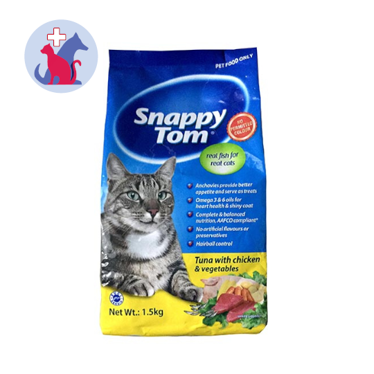 Snappy Tom Tuna with Chicken & Vegetables 1.5 kg Snappy Tom Tuna with Chicken & Vegetables 1.5 kg