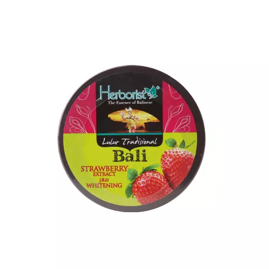 HERBORIST LULUR BALI STRAWBERRY 100 G HERBORIST LULUR BALI STRAWBERRY 100 G