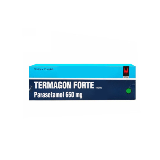 TERMAGON FORTE 650 MG 10 KAPLET TERMAGON FORTE 650 MG 10 KAPLET