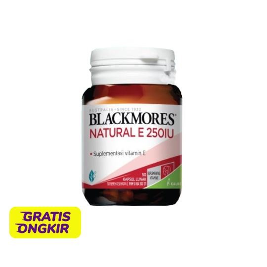 Blackmores Natural E 250 IU 50 Kapsul Blackmores Natural E 250 IU 50 Kapsul