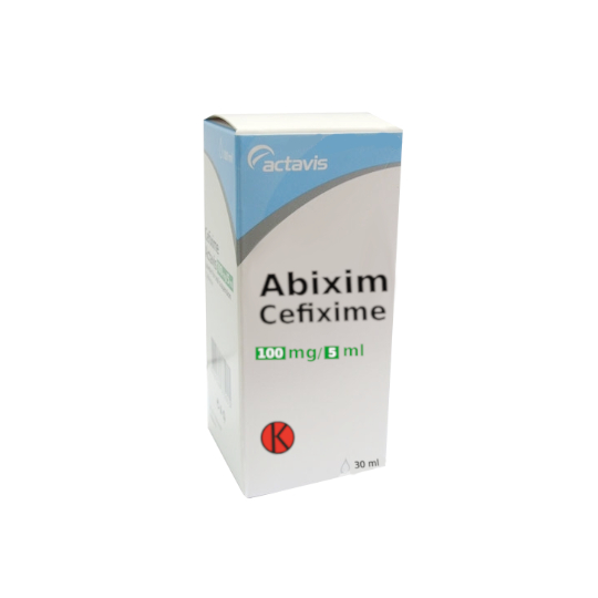 ABIXIM 100 MG/5 ML SIRUP 30 ML ABIXIM 100 MG/5 ML SIRUP 30 ML