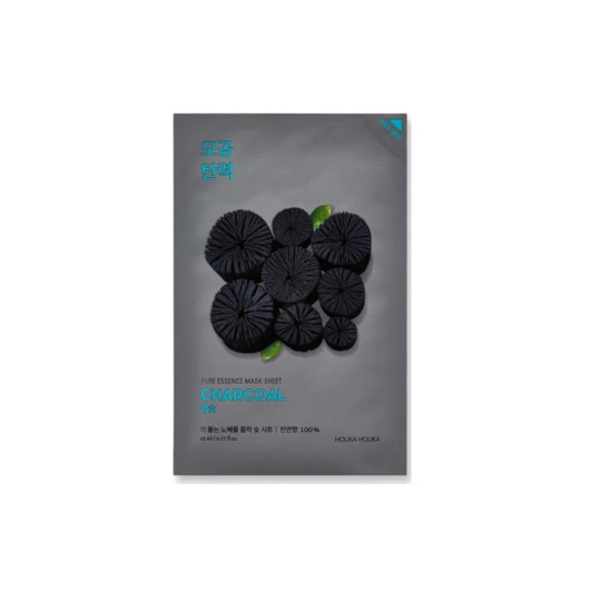 Holika Holika Pure Essence Mask Sheet Charcoal 23 ml Holika Holika Pure Essence Mask Sheet Charcoal 23 ml