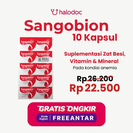 Sangobion 10 Kapsul