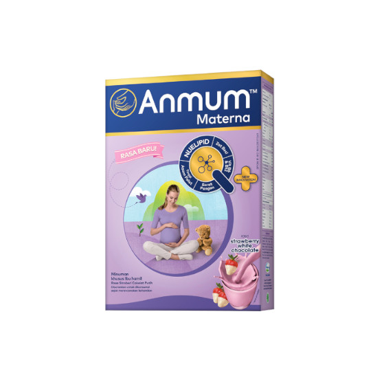 ANMUM MATERNA STRAWBERRY WHITE CHOCOLATE 200 G ANMUM MATERNA STRAWBERRY WHITE CHOCOLATE 200 G