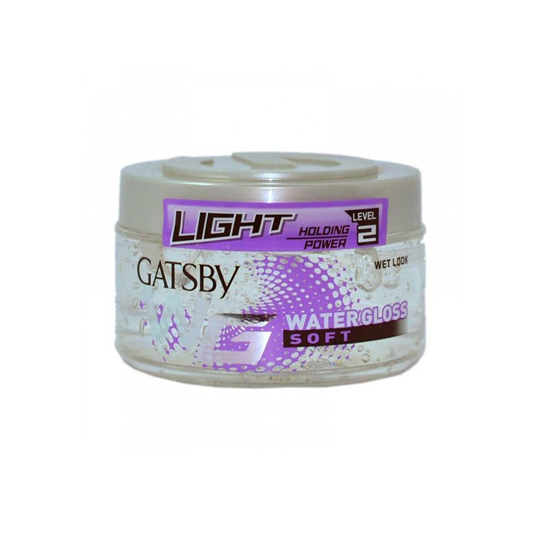 Gatsby Water Gloss Soft Pot Putih 75G Gatsby Water Gloss Soft Pot Putih 75G
