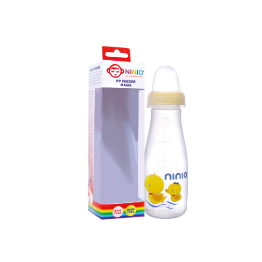 Ninio Botol Pp Feeder Mama 240 ml Ninio Botol Pp Feeder Mama 240 ml