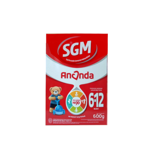 SGM Ananda 2 (6-12 Bulan) Formula Bayi Bubuk 600 g SGM Ananda 2 (6-12 Bulan) Formula Bayi Bubuk 600 g