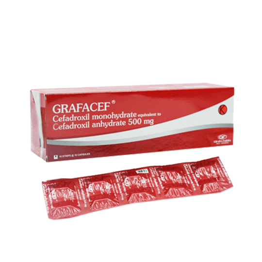 Grafacef 500 mg 10 Kapsul Grafacef 500 mg 10 Kapsul