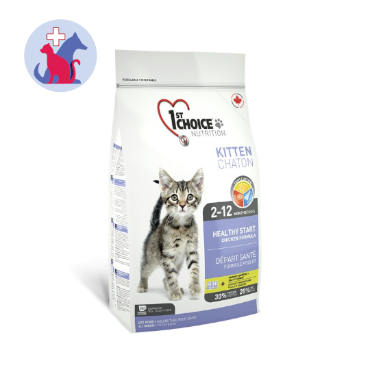 1St Choice Kitten 2-12 Months Healthy Start Chicken Formula 907 g 1St Choice Kitten 2-12 Months Healthy Start Chicken Formula 907 g