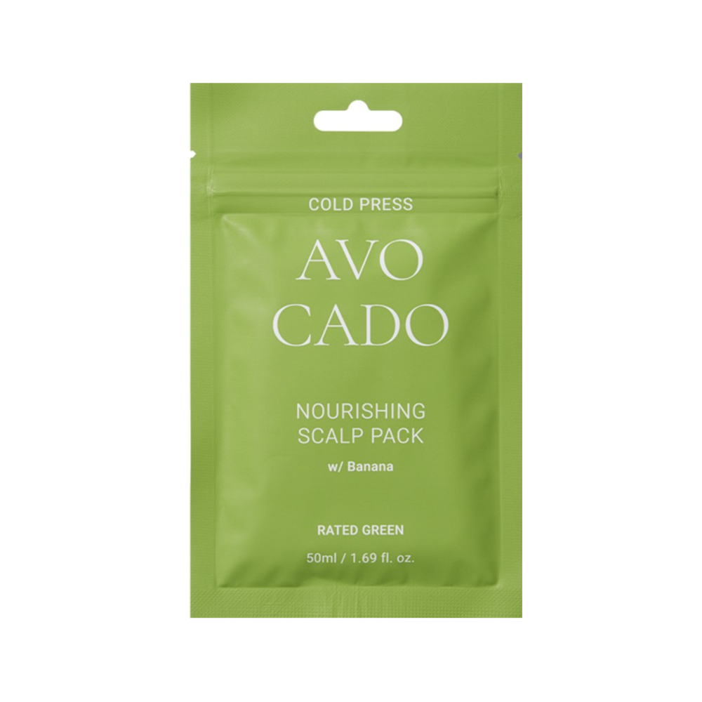 Rated Green Cold Press Avocado Nourishing Scalp Pack 50 ml Rated Green Cold Press Avocado Nourishing Scalp Pack 50 ml