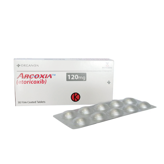 Arcoxia 120 mg 10 Tablet Arcoxia 120 mg 10 Tablet