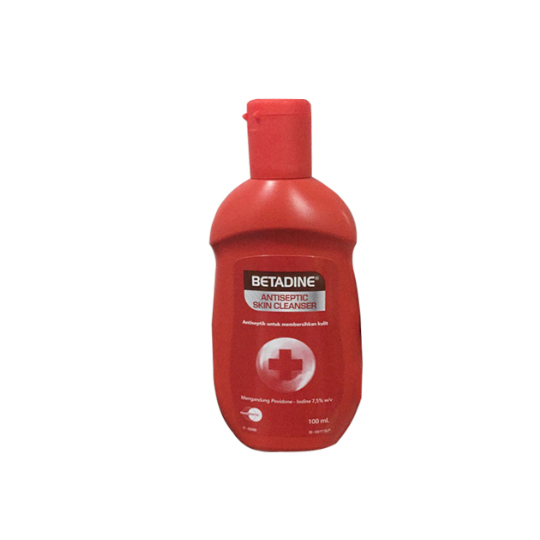 BETADINE SKIN CLEANSER ANTISEPTIC 100 ML BETADINE SKIN CLEANSER ANTISEPTIC 100 ML