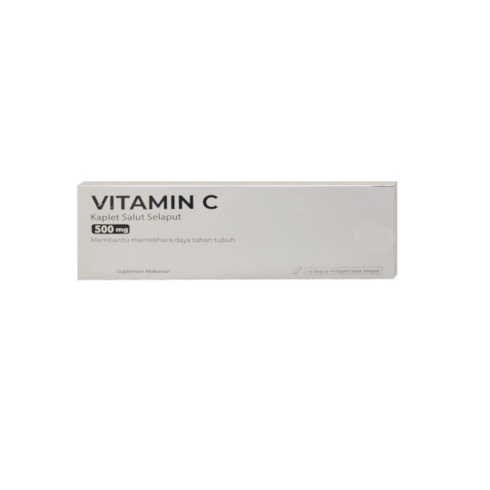 Vitamin C 500 mg 10 Tablet Kegunaan, Efek Samping, Dosis dan Aturan