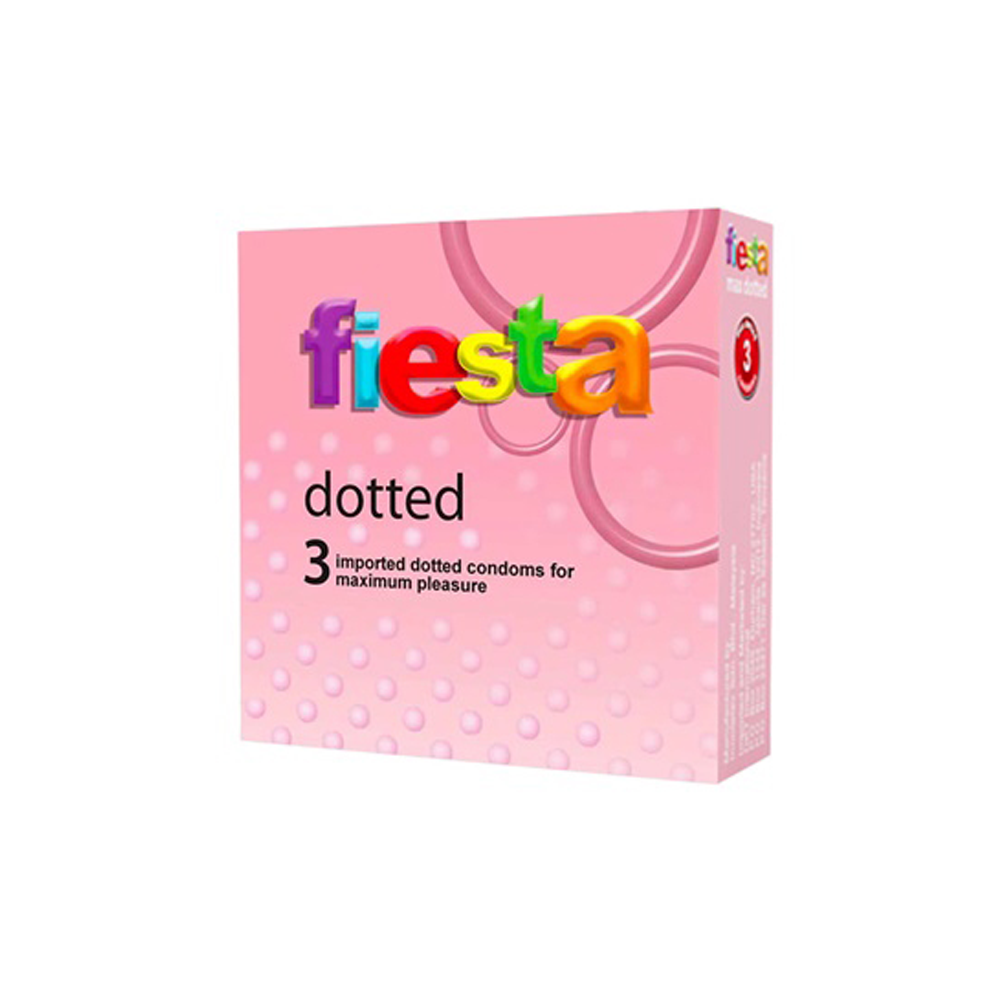 Kondom Fiesta Dotted Isi 3 Kondom Fiesta Dotted Isi 3